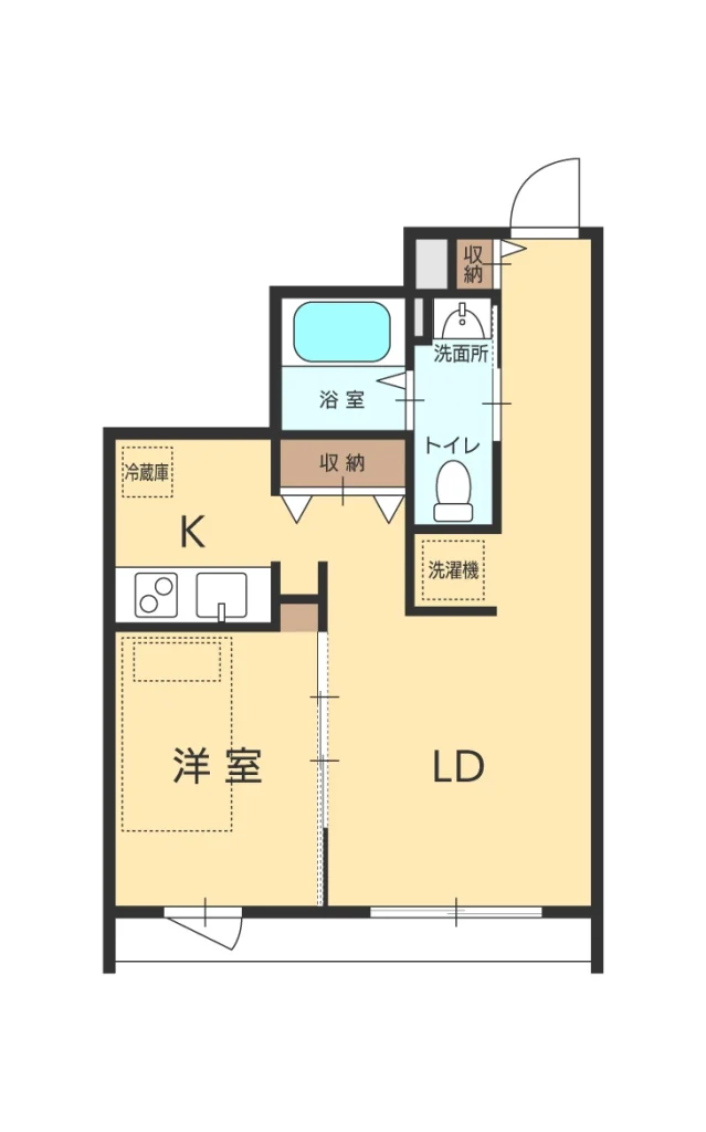 Bタイプ間取り図